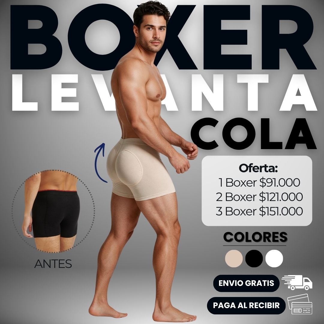 BOXER LEVANTA COLA HOMBRE
