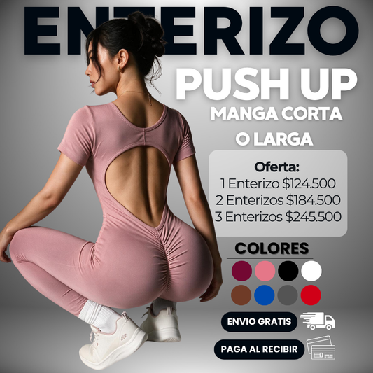 ENTERIZO PUSH UP LEVANTA COLA - BOTA TUBO