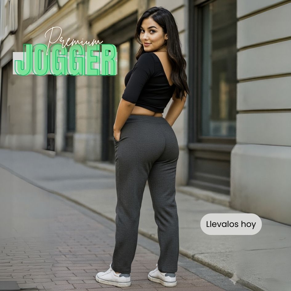 Joggers Premium Bota Recta