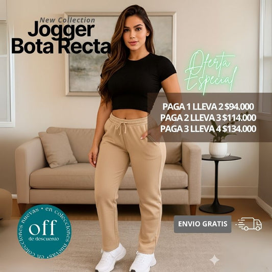 Joggers Premium Bota Recta