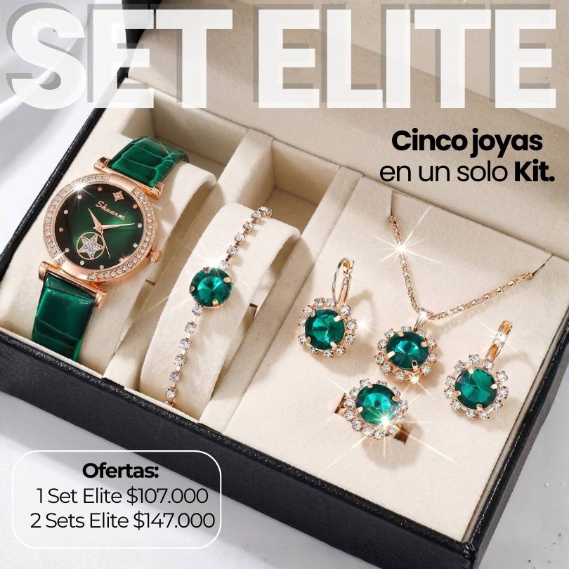 Set de Joyeria Elite 5 en 1