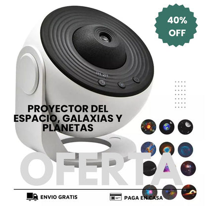 Luz de Proyección Espacial – Convierte tu habitación o casa en una galaxia mágica