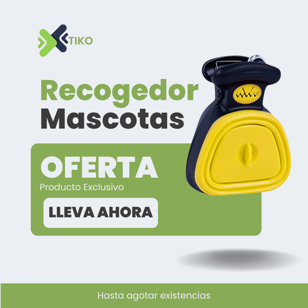 RECOGEDOR DE EXCREMENTO DE MASCOTAS
