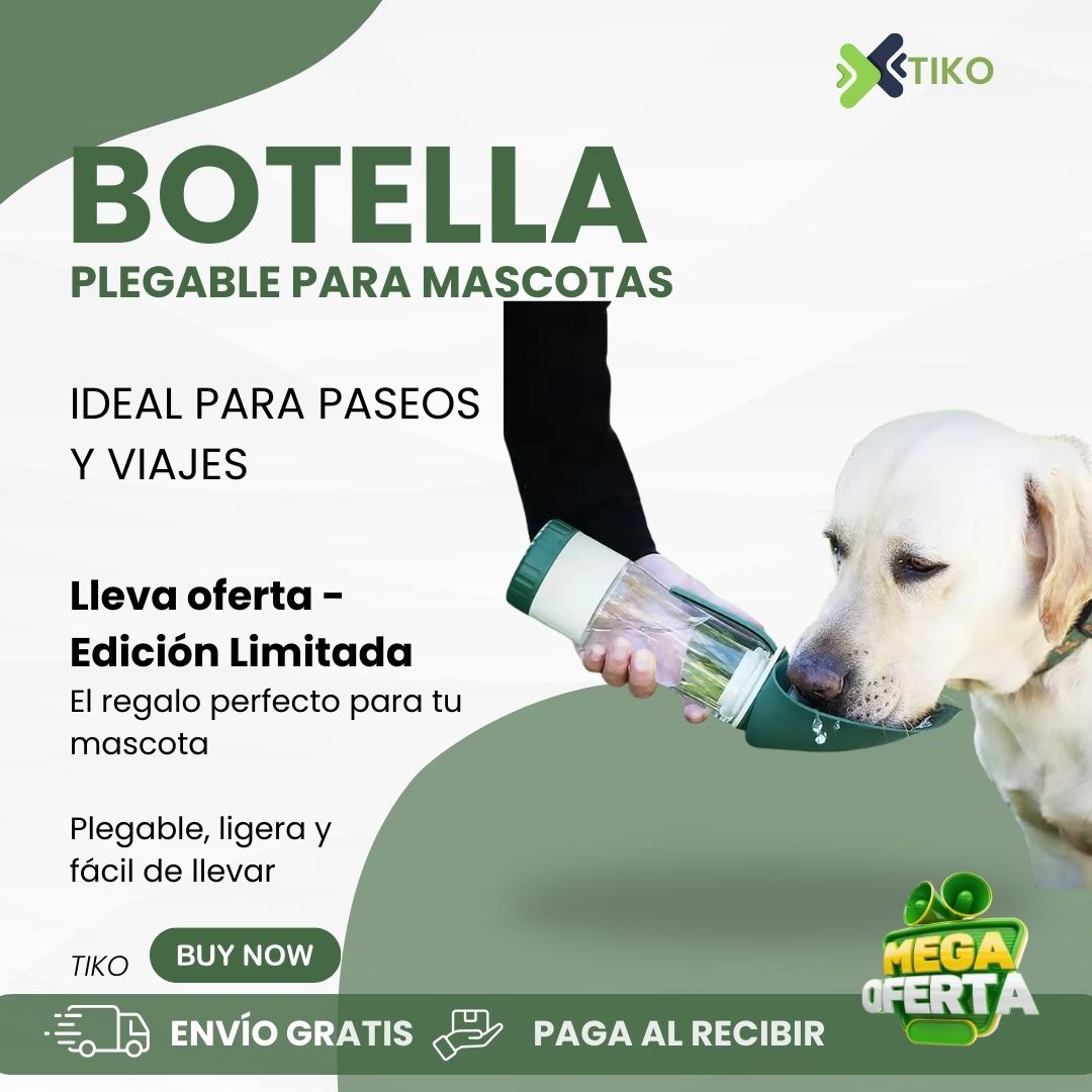 DISPENSADOR DE AGUA Y COMIDA PARA PERROS
