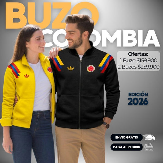 BUZO RETRO SELECCIÓN COLOMBIA EDICIÓN 2026