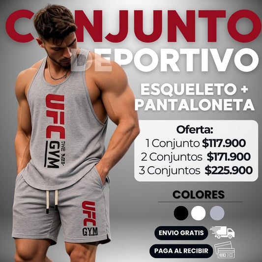 CONJUNTO DEPORTIVO ESQUELETO + PANTALONETA