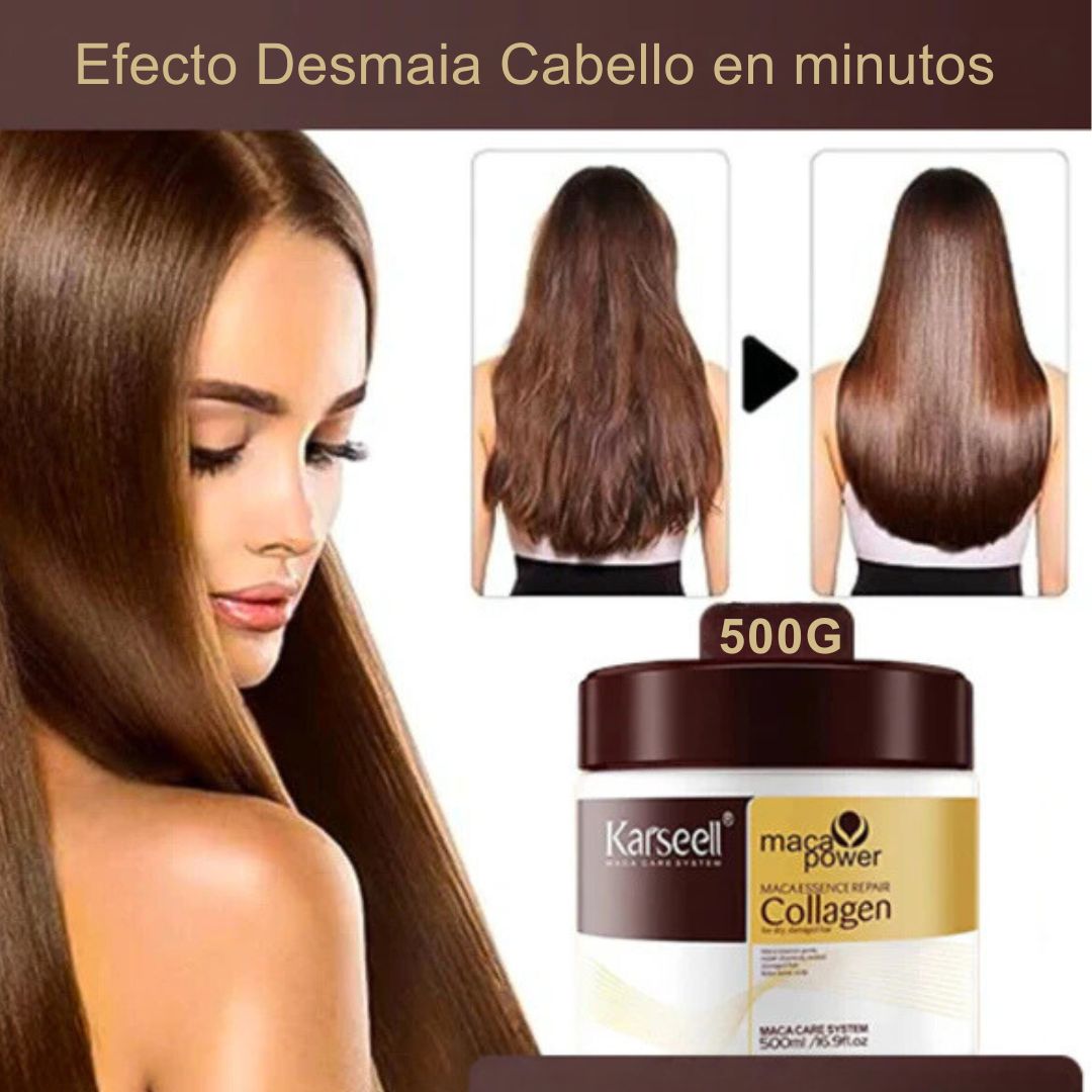 Mascarilla Karseell 100 Original Hidratación, Controla El Frizz, Alinea Y Alisa
