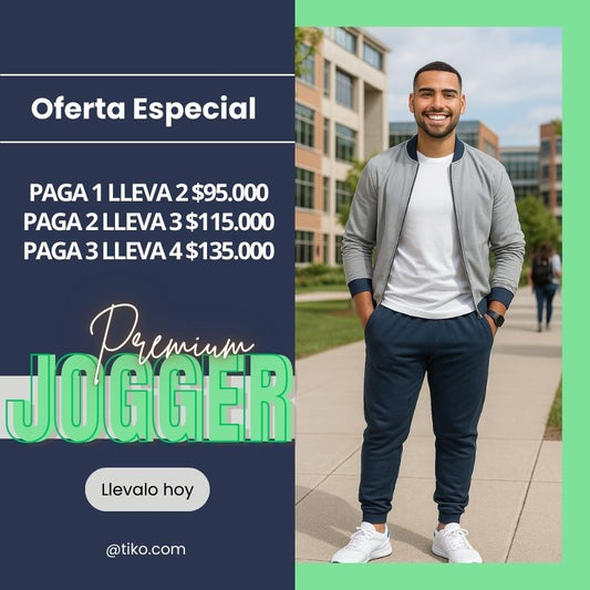 Jogger Bota Estrecha Hombre, Bolsillos Laterales - 1x2, 2x3 y 3x4